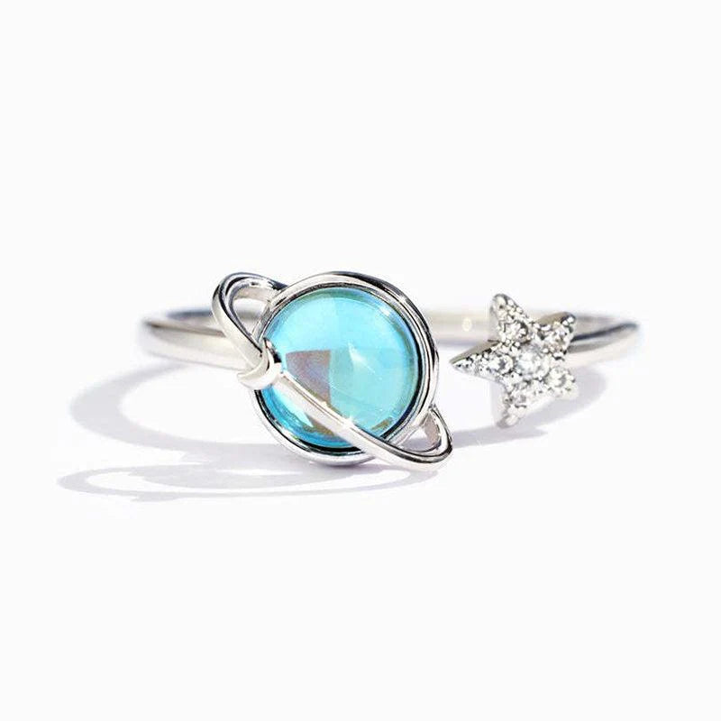 Anello Stella e Luna "A Mia Figlia"