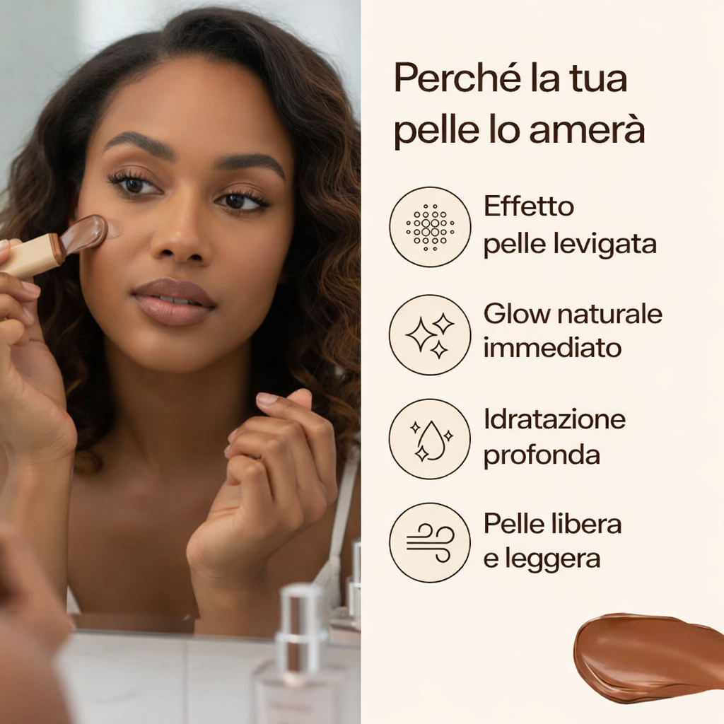 Stick Viso Uniformante Copre Imperfezioni e Illumina la Pelle