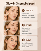 Stick Viso Uniformante Copre Imperfezioni e Illumina la Pelle