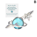 Anello Stella e Luna "A Mia Figlia"